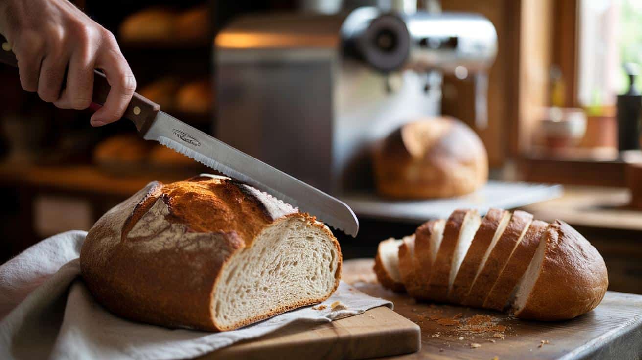 Dlaczego nie warto kroić chleba w piekarni? Jeden błąd, który odbiera mu smak