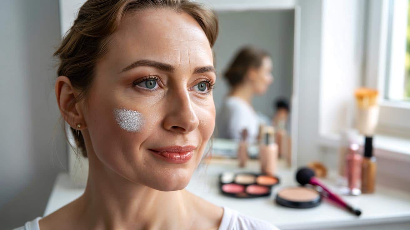 Dlaczego niektóre kolory kosmetyków sprawiają że twarz wygląda młodziej