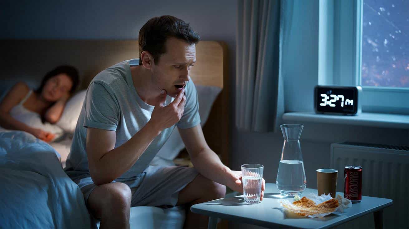 Dlaczego niektóre osoby budzą się w nocy spragnione, lekarze wskazują prosty powód