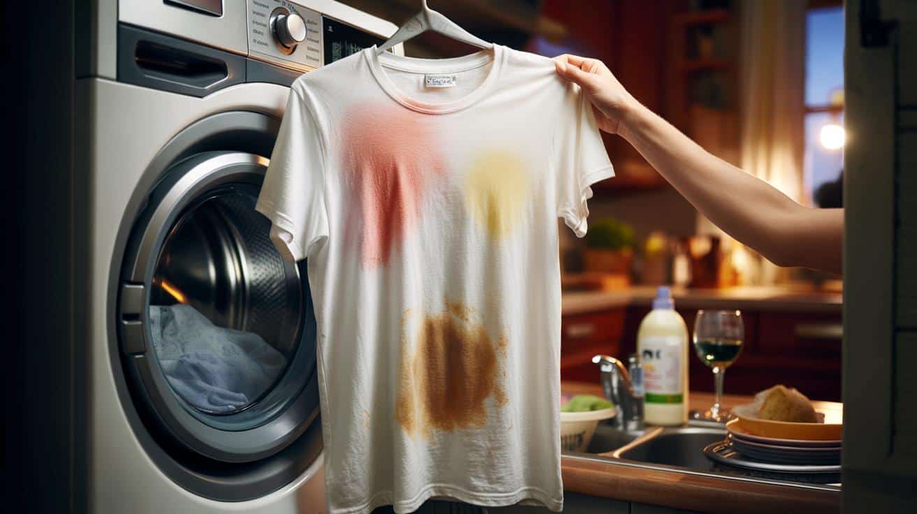 Dlaczego niektóre plamy znikają dopiero po kilku praniach