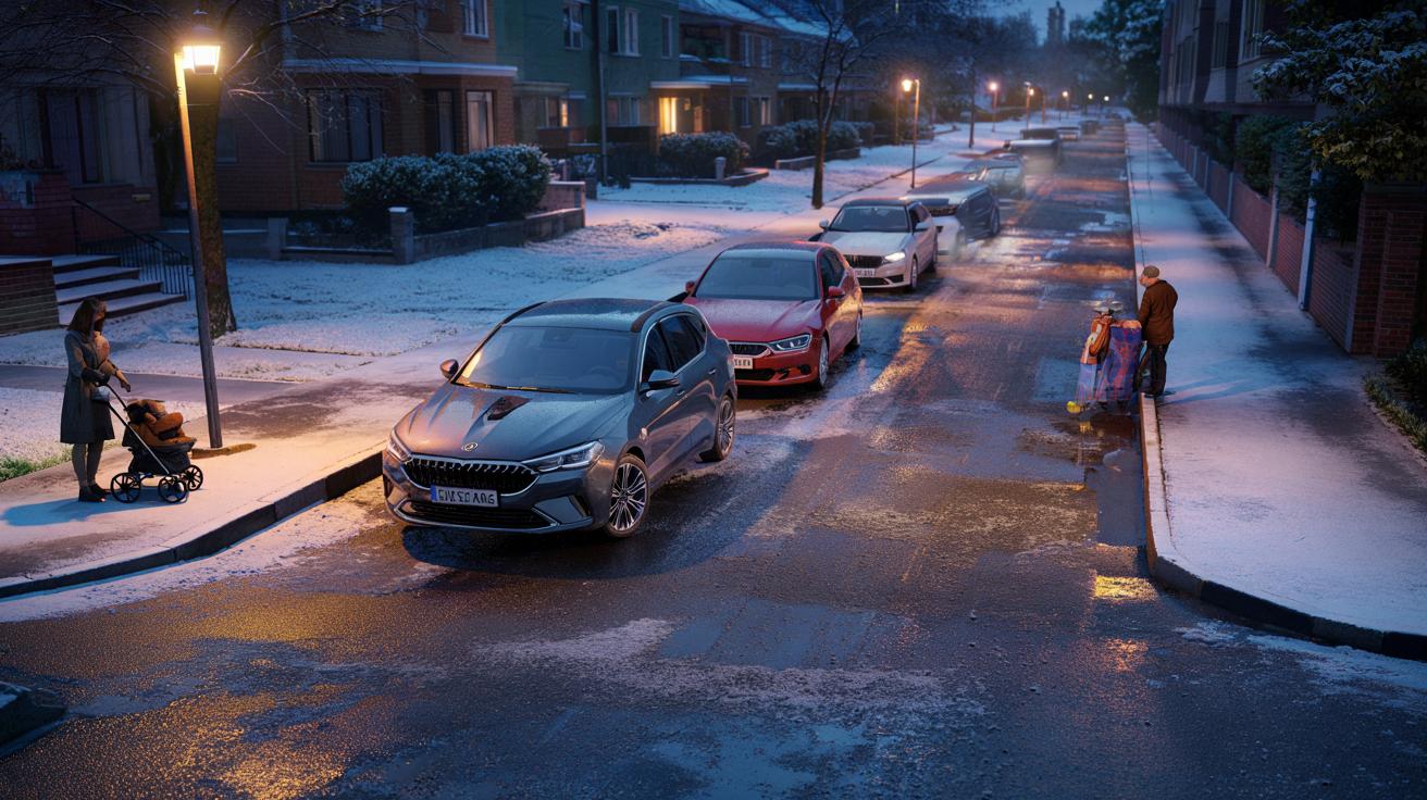Dlaczego niektórzy kierowcy zawsze parkują z kołami lekko skręconymi