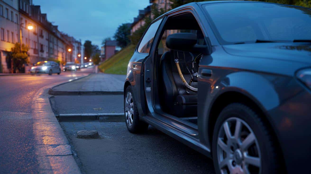 Dlaczego niektórzy kierowcy zostawiają samochód na biegu podczas parkowania na wzniesieniu