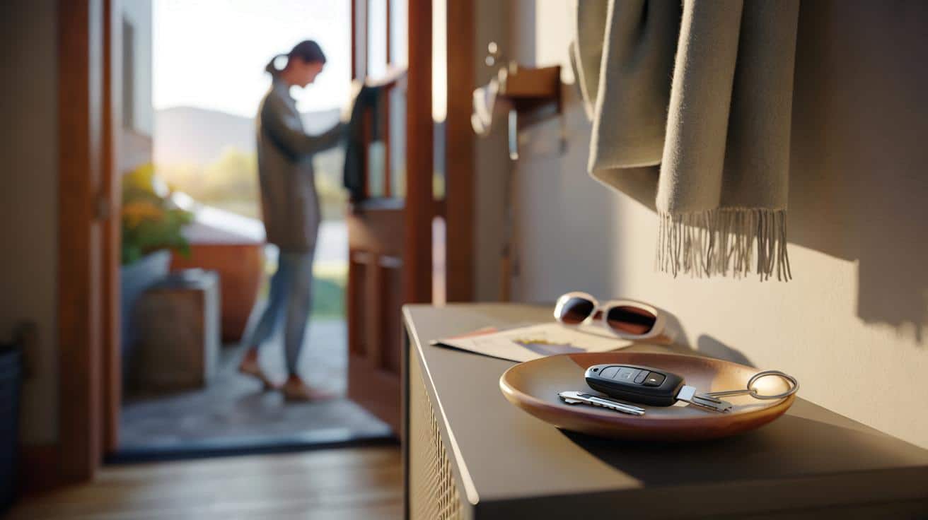 Dlaczego niektórzy odkładają klucze do auta zawsze w to samo miejsce w domu