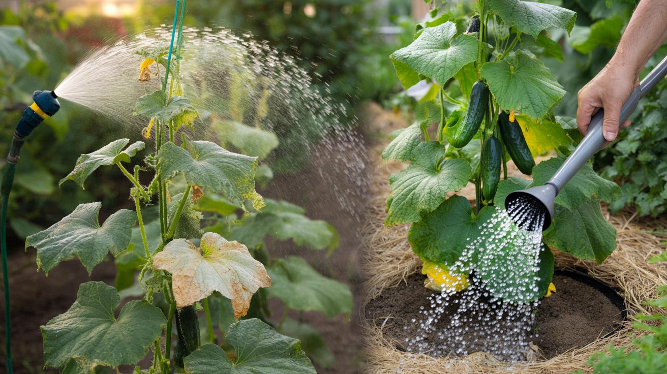 Dlaczego ogórki nie lubią podlewania po liściach i jak wpływa to na zdrowie roślin