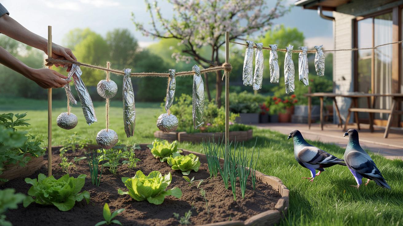 Dlaczego ogrodnicy rozwieszają folię aluminiową w ogrodzie na wiosnę