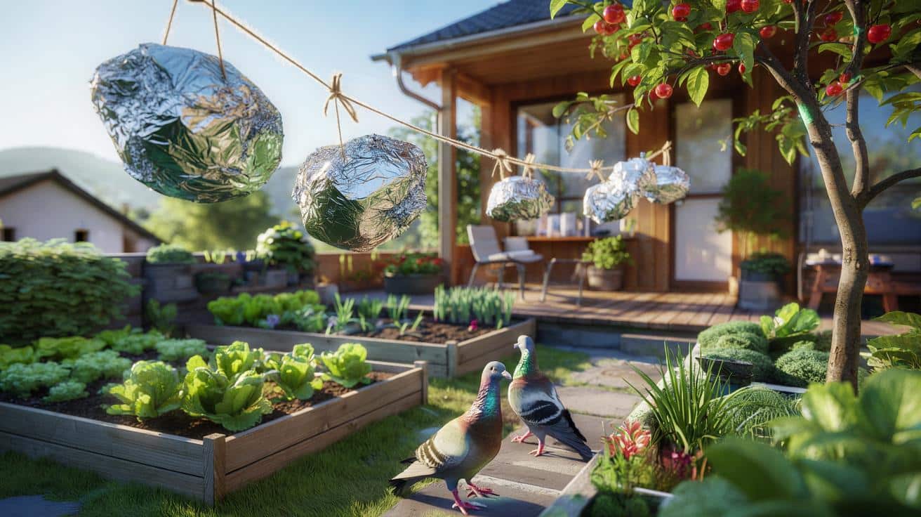 Dlaczego ogrodnicy wieszają folię aluminiową w ogrodzie właśnie teraz