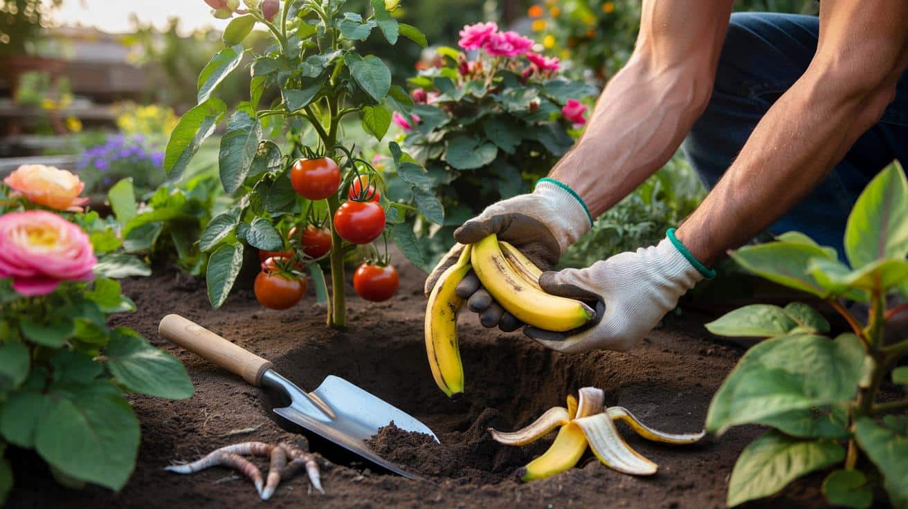 Dlaczego ogrodnicy zakopują banany w ziemi i co im to daje