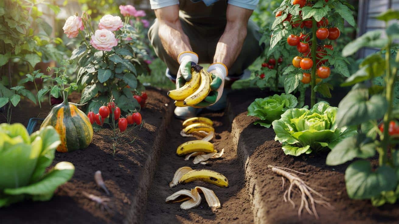 Dlaczego ogrodnicy zakopują banany w ziemi i jakie daje to efekty