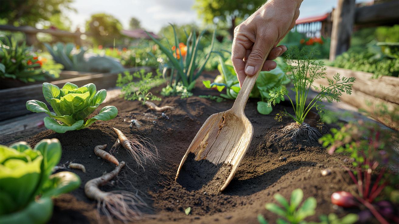 Dlaczego ogrodnicy zakopują drewnianą łyżkę w warzywniku i co z niej wyczytują