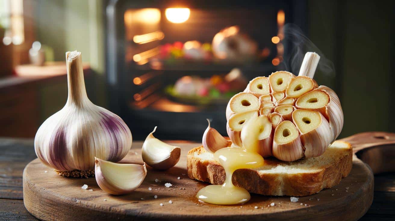 Dlaczego pieczony czosnek ma łagodniejszy smak niż surowy