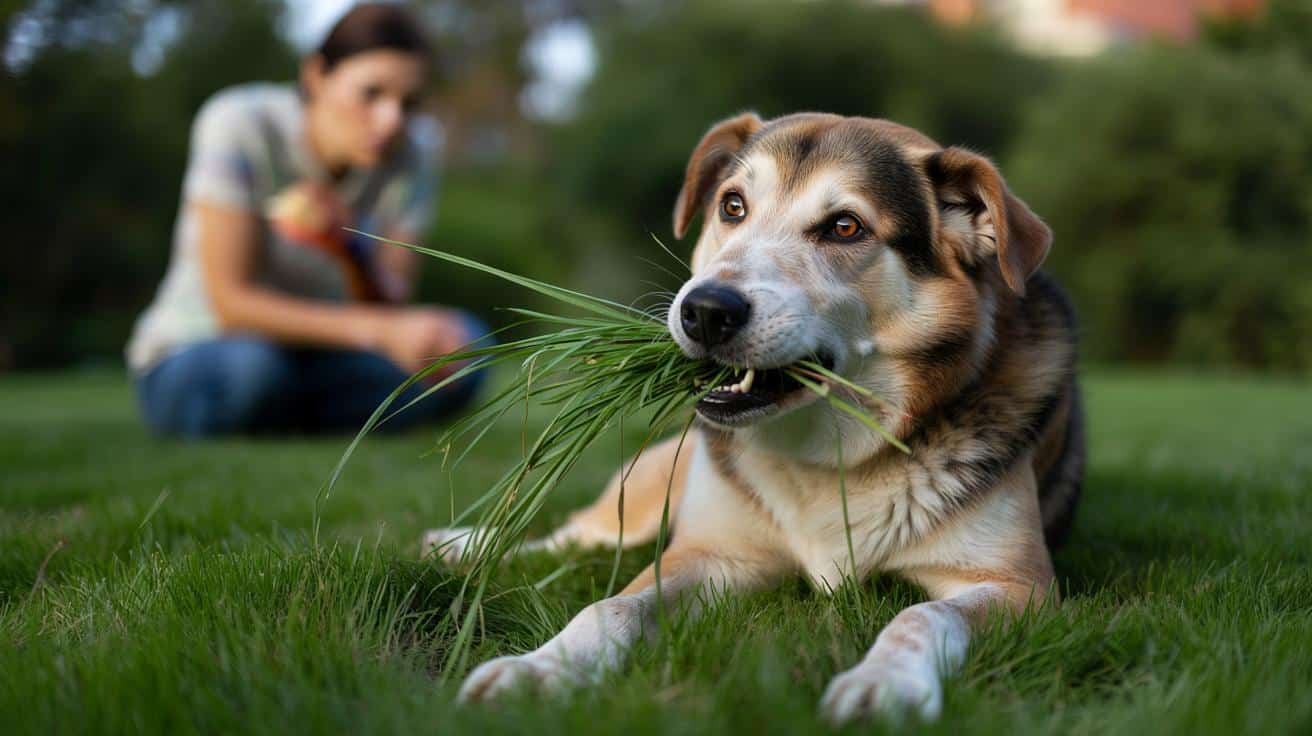 Dlaczego pies je trawę? Kiedy to normalne, a kiedy groźne