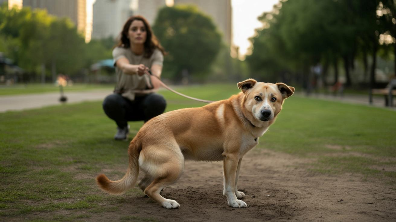 Dlaczego pies patrzy na ciebie, gdy się załatwia? Wcale nie chodzi o wstyd