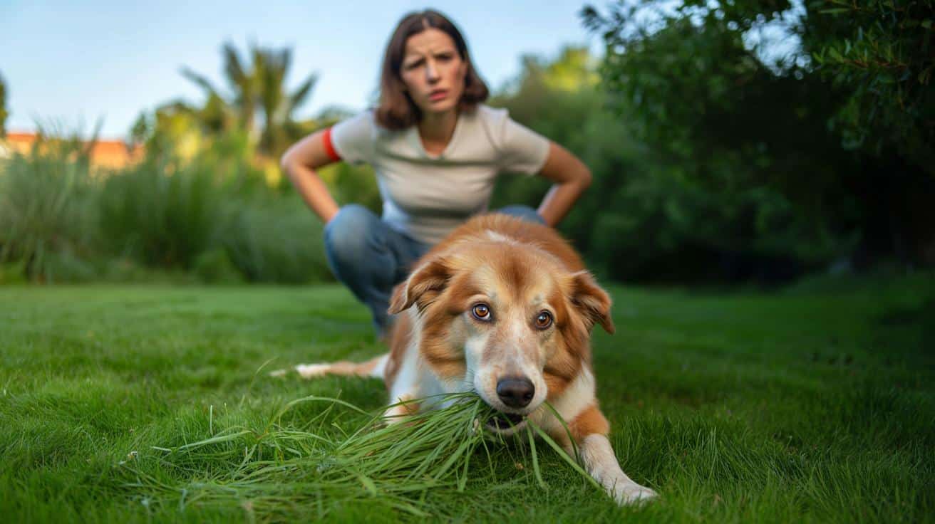 Dlaczego pies zjada trawę? Kiedy to sygnał alarmowy dla opiekuna
