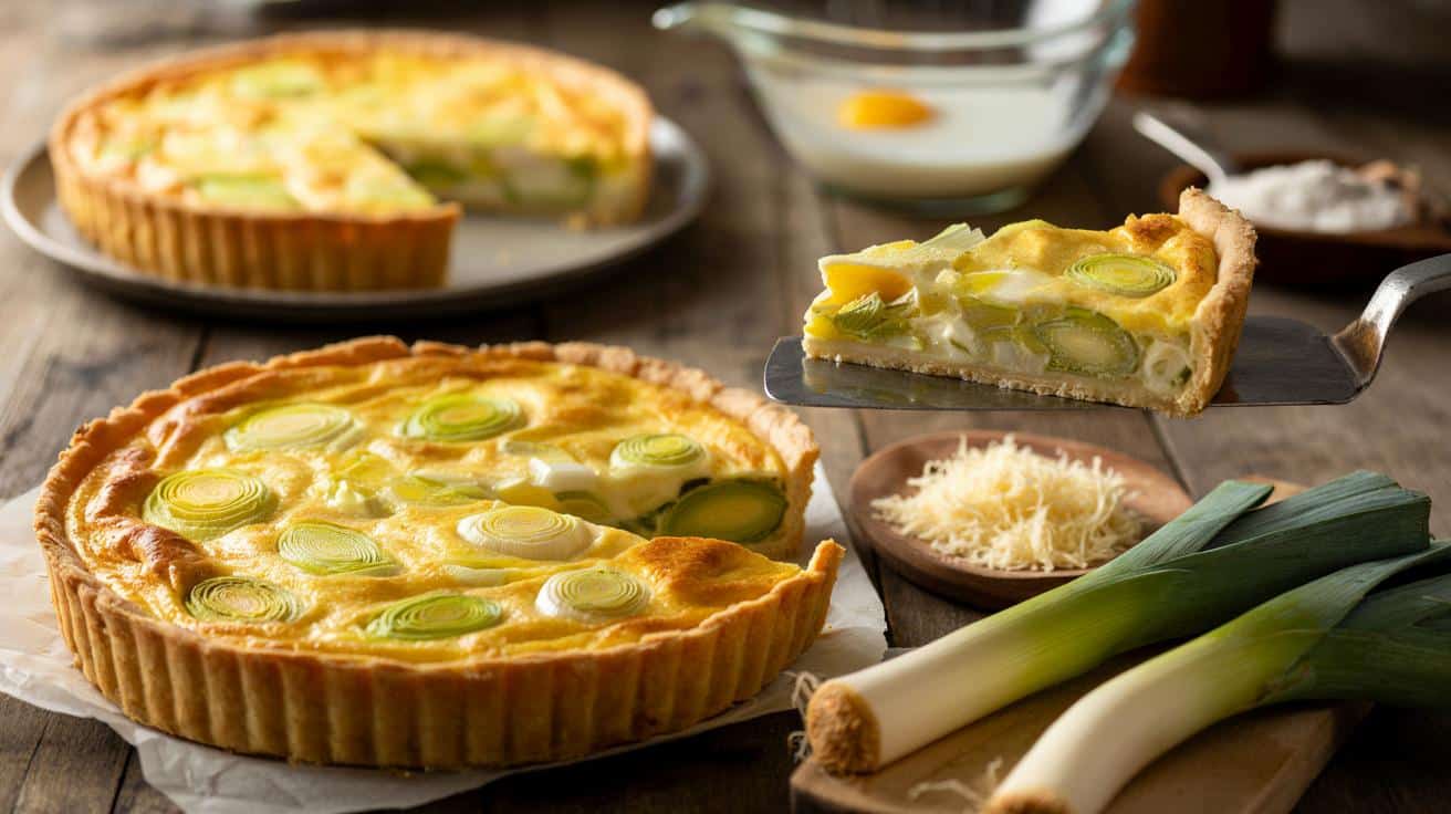 Dlaczego placek z porem ma rozmoczone ciasto i jak temu zapobiec