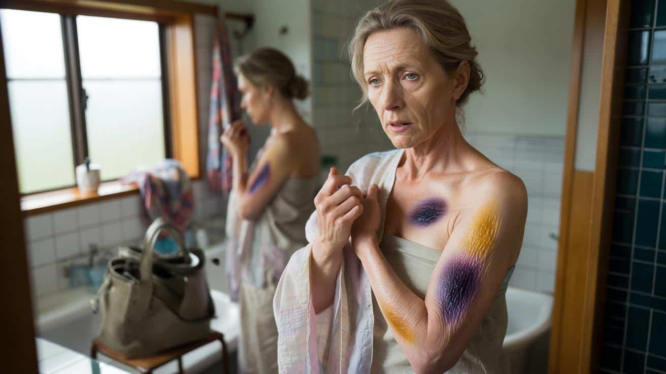 Dlaczego po 54 tak łatwo łapią się siniaki