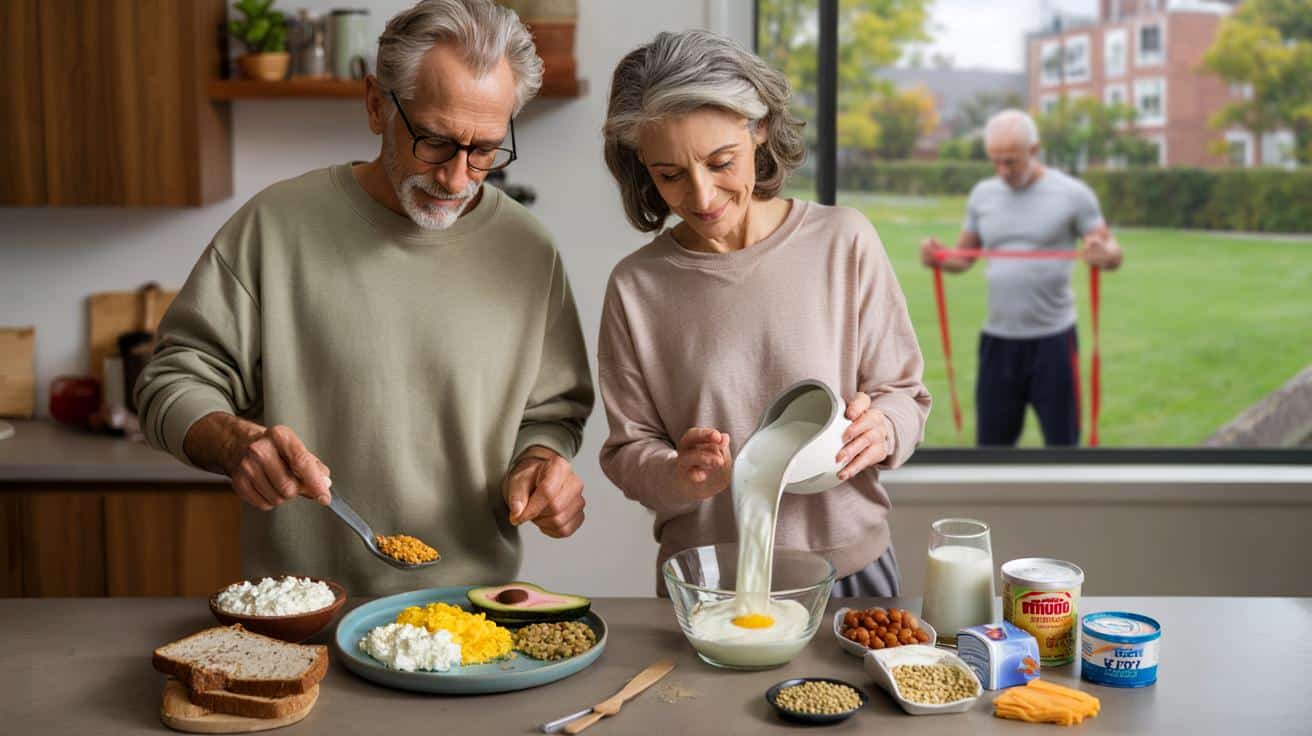 Dlaczego po 60. roku życia musisz jeść więcej białka i jak to zrobić bez przesady