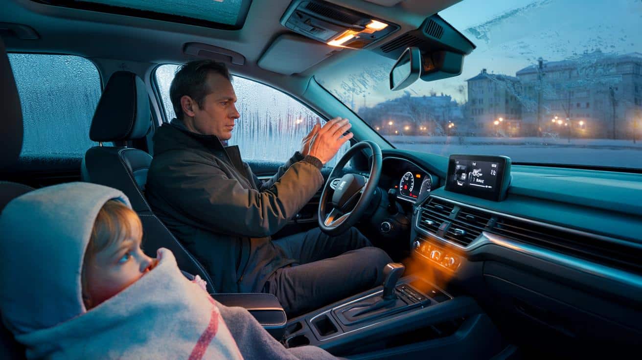 Dlaczego po dużym mrozie auto wolniej się grzeje niż kiedyś