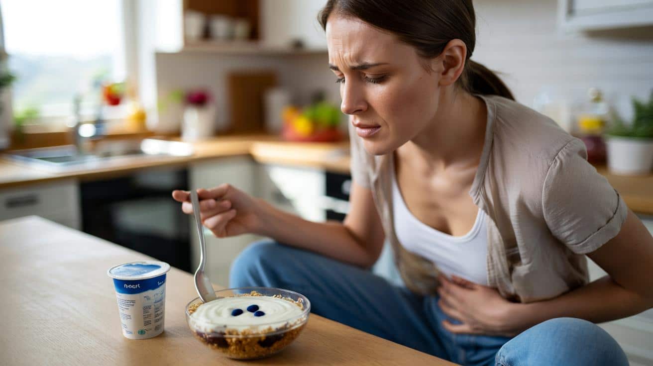 Dlaczego po jogurcie naturalnym boli cię brzuch