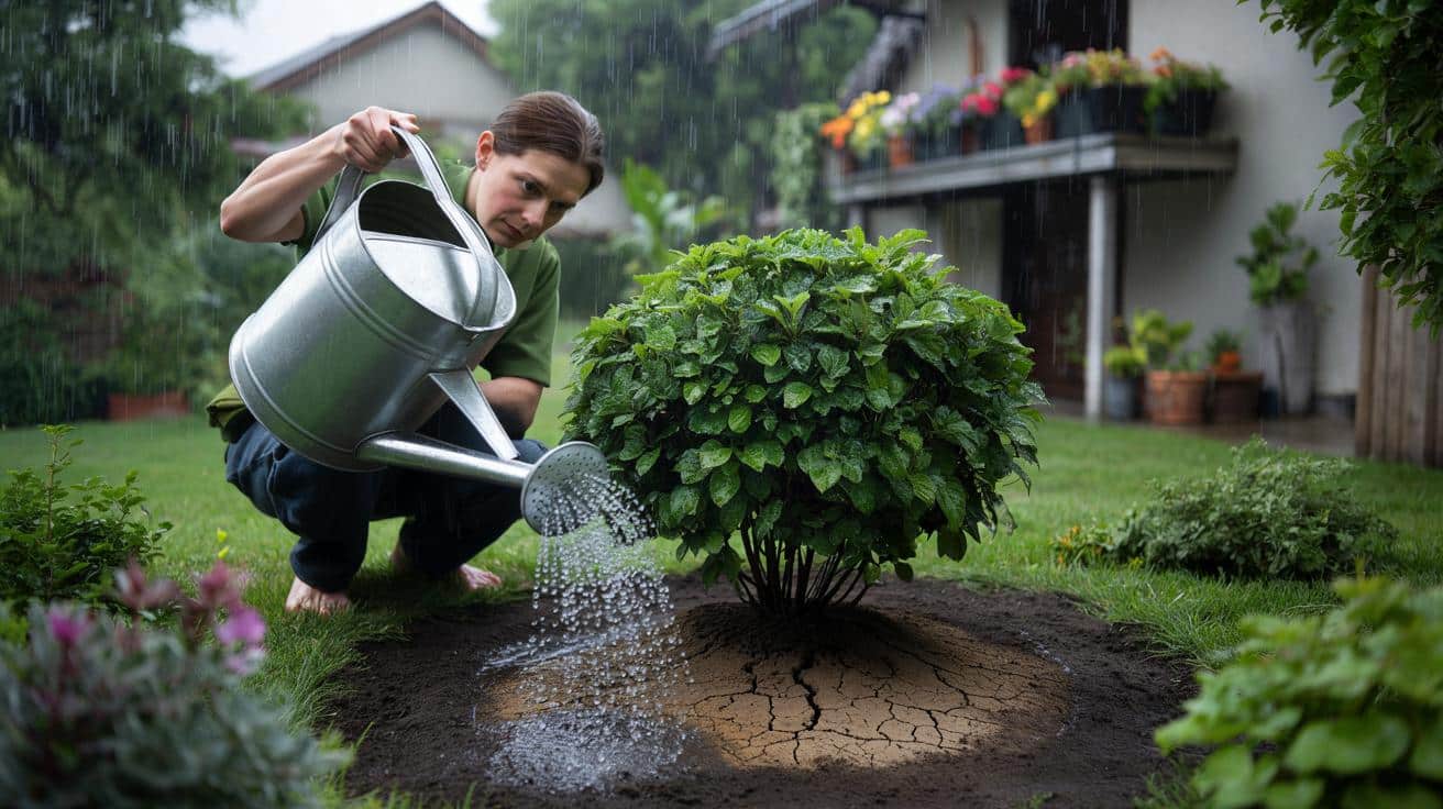 Dlaczego podlewanie roślin w deszczu ma sens? Jeden czynnik wszystko zmienia