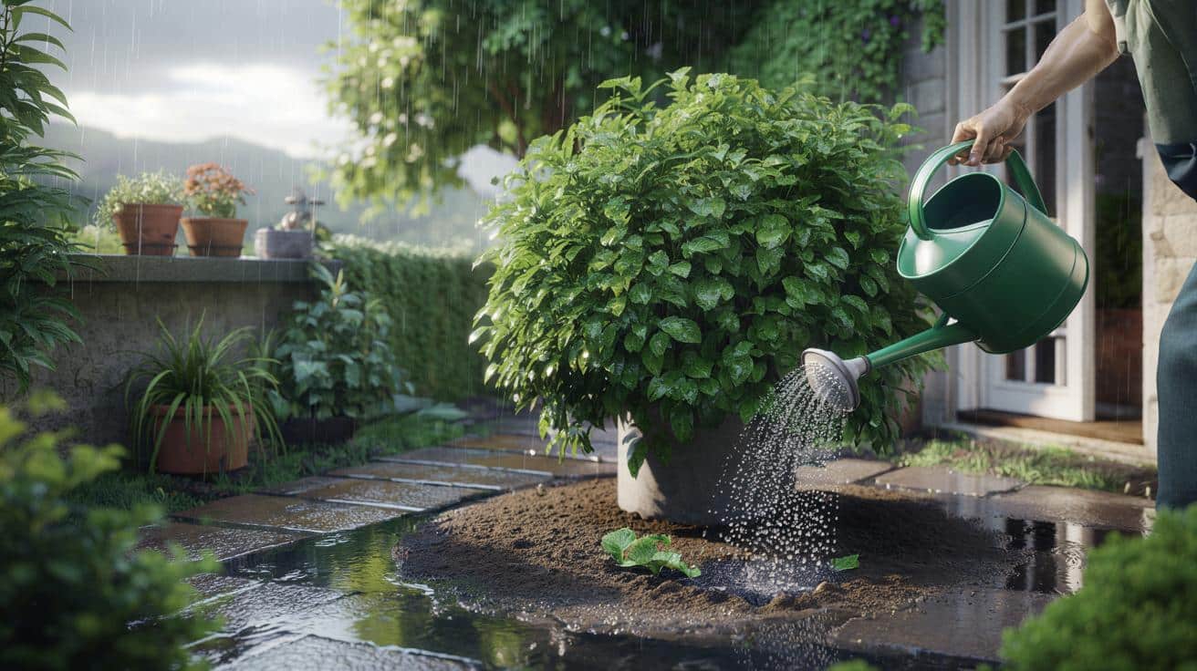 Dlaczego podlewanie roślin w deszczu ma sens? Jeden czynnik zmienia wszystko