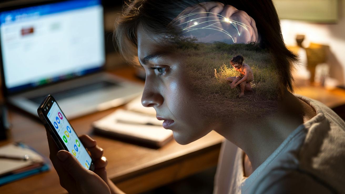 Dlaczego powiadomienia tak nas wciągają? Mózg działa jak radar przodków