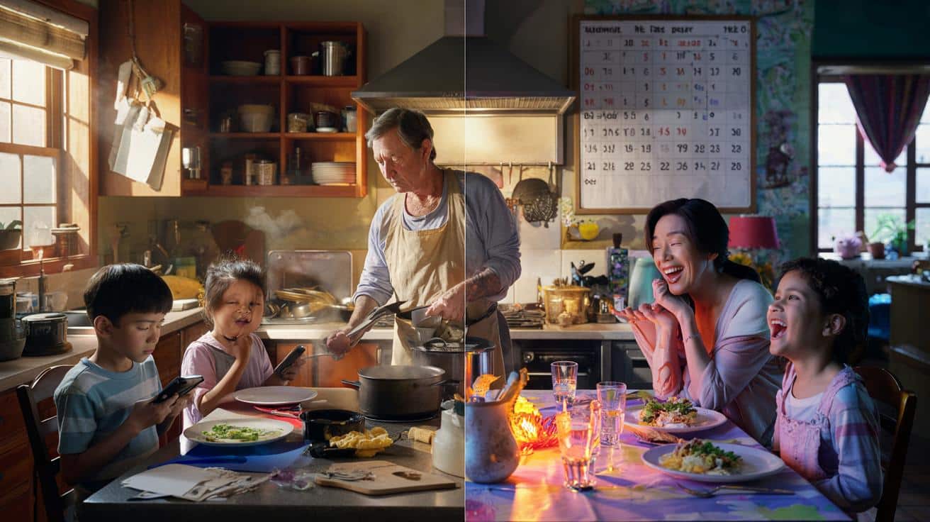 Dlaczego rodzic od codziennego obiadu słyszy mniej „dziękuję” niż ten od wyjść do restauracji