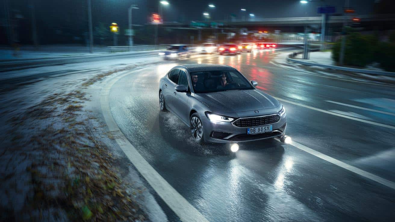 Dlaczego samochód może mieć trudności z hamowaniem na śliskiej nawierzchni