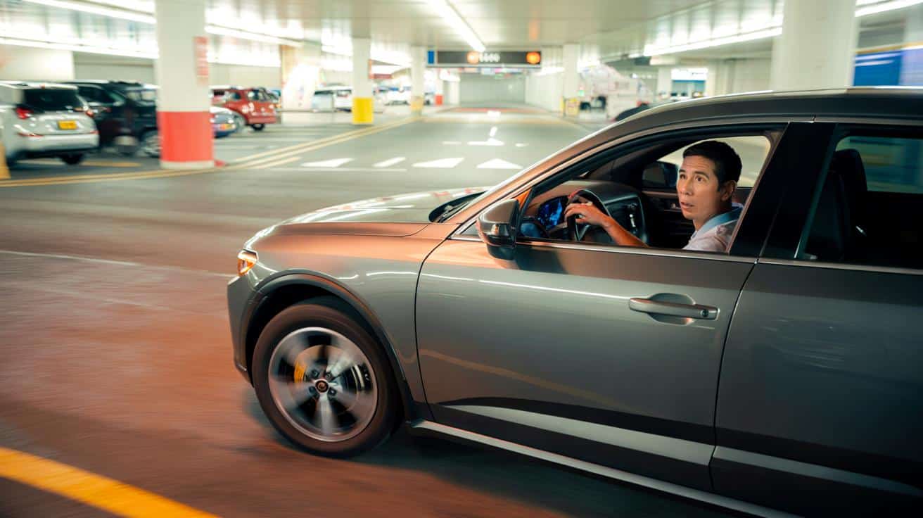 Dlaczego samochód może wydawać dziwny dźwięk podczas skręcania na parkingu