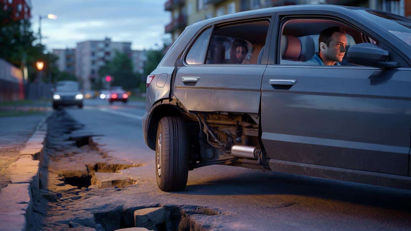 Dlaczego samochód może wydawać stukanie podczas jazdy po nierównej drodze