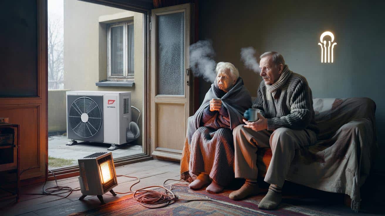 Dlaczego seniorzy marzną, choć pompa ciepła mogłaby ich uratować