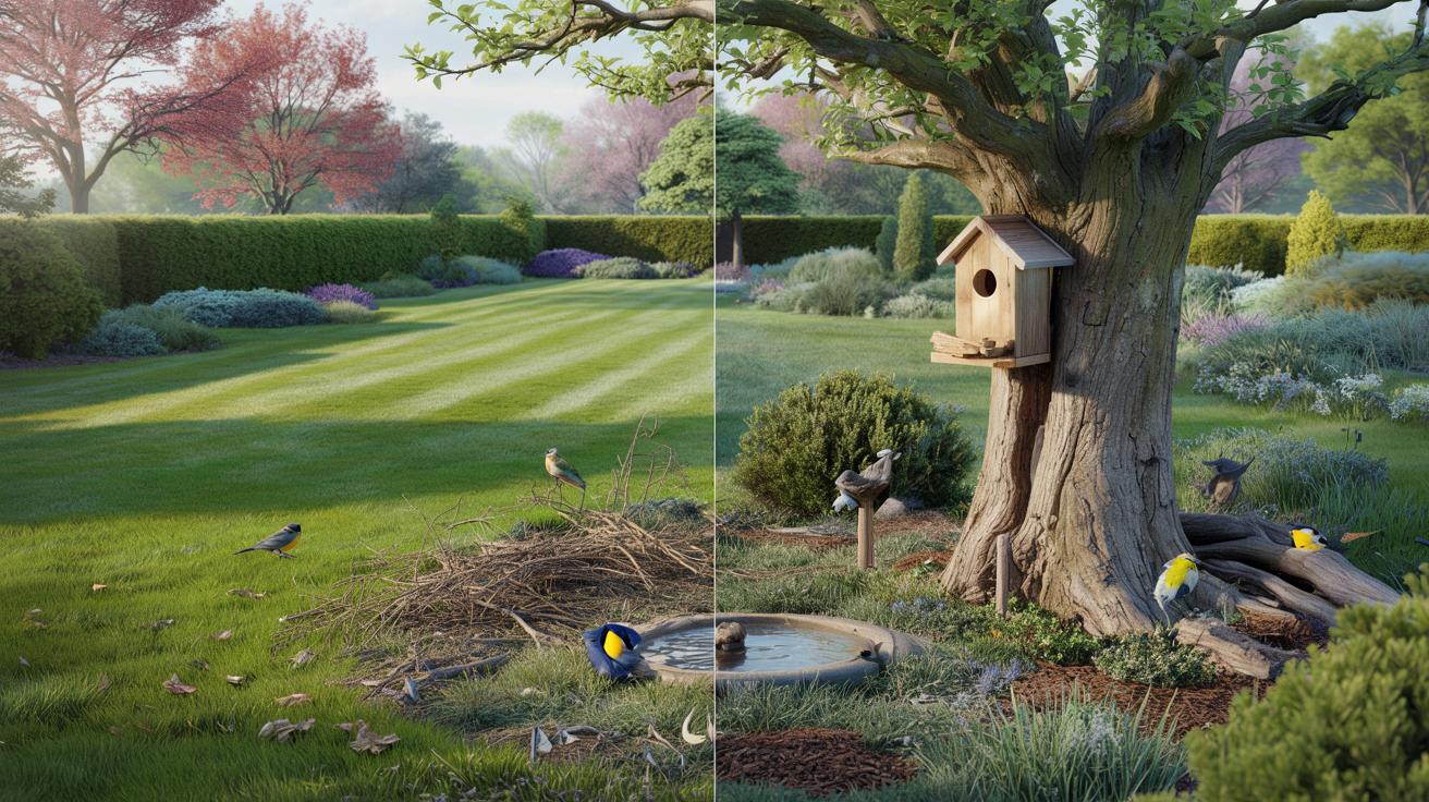 Dlaczego sikory omijają idealnie wypielęgnowane ogrody? Zaskakujące powody