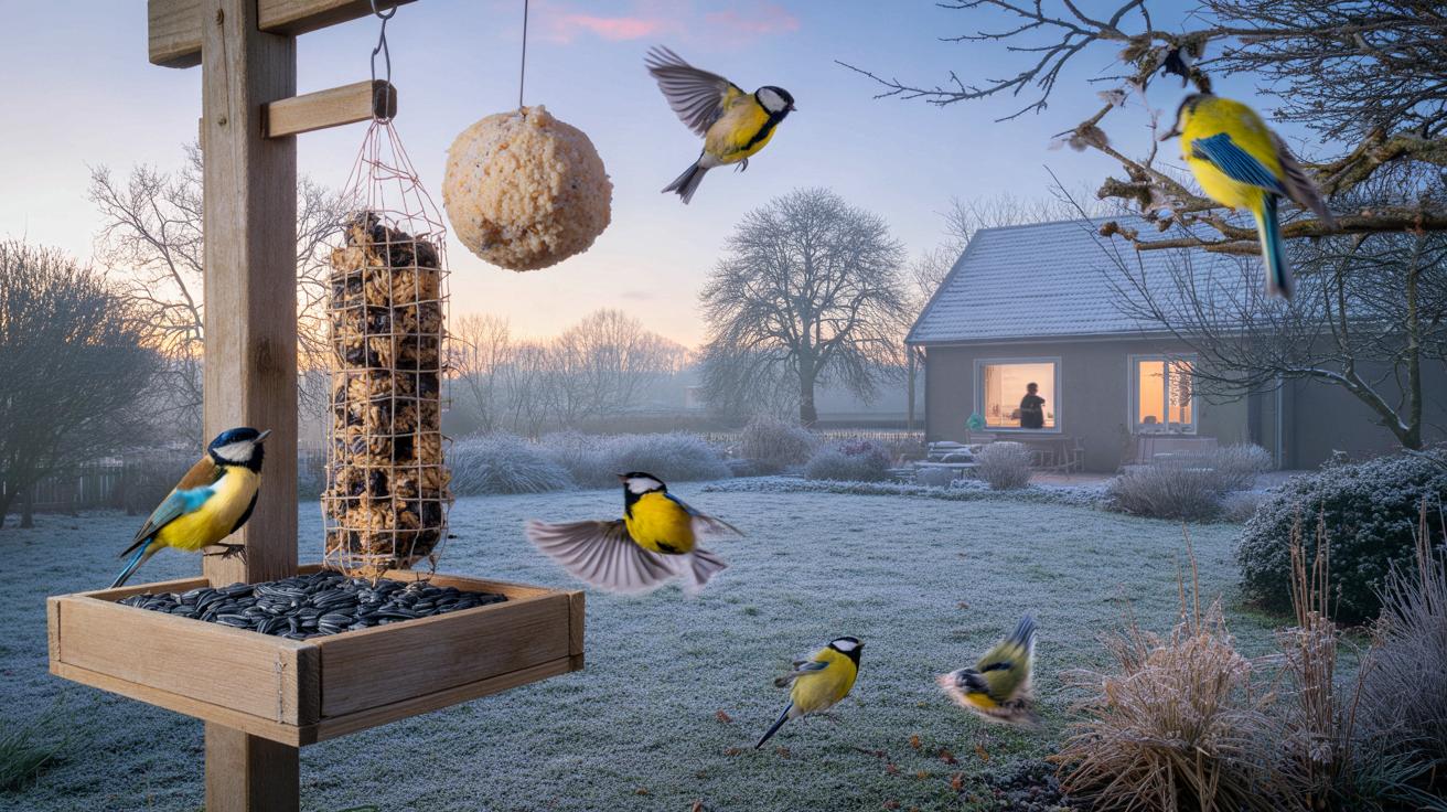 Dlaczego sikory pojawiają się w ogrodzie zawsze o tej samej porze?