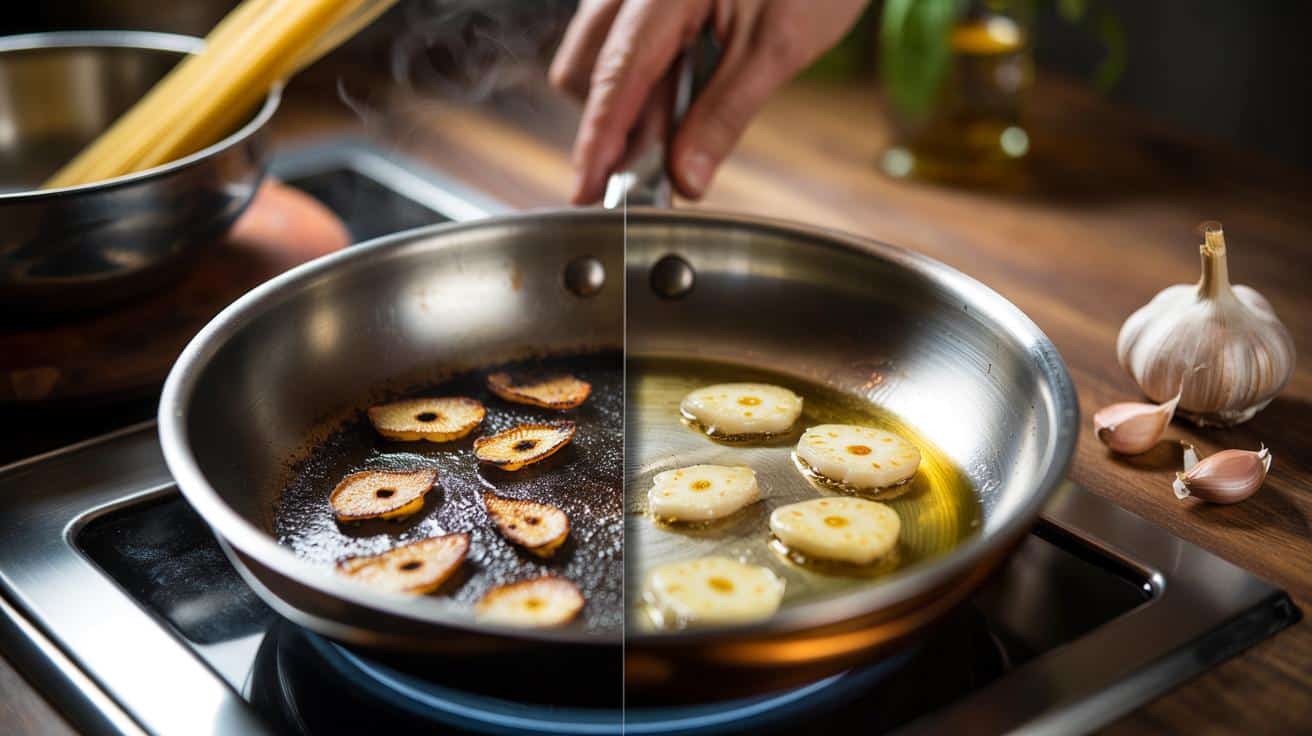 Dlaczego smażony czosnek może łatwo się przypalić i jak tego uniknąć