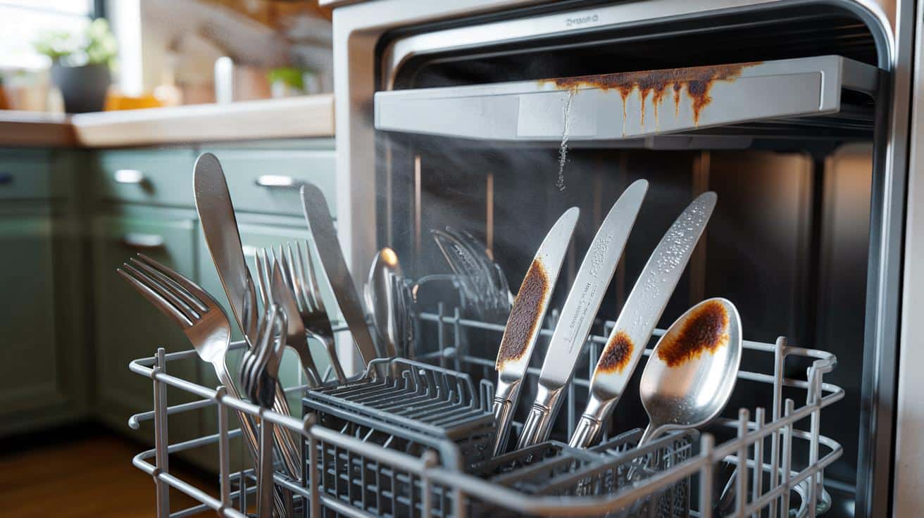 Dlaczego sztućce rdzewieją w zmywarce i jak to przerwać raz na zawsze