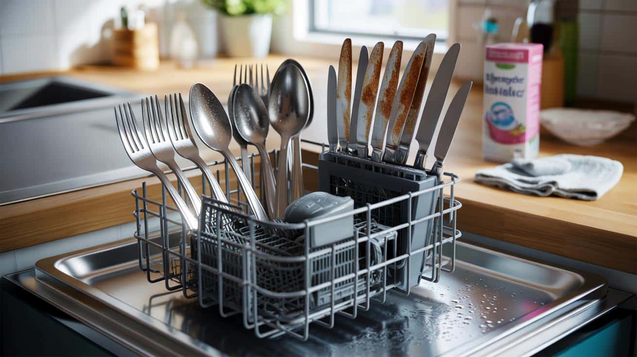 Dlaczego sztućce rdzewieją w zmywarce i jak to wreszcie przerwać