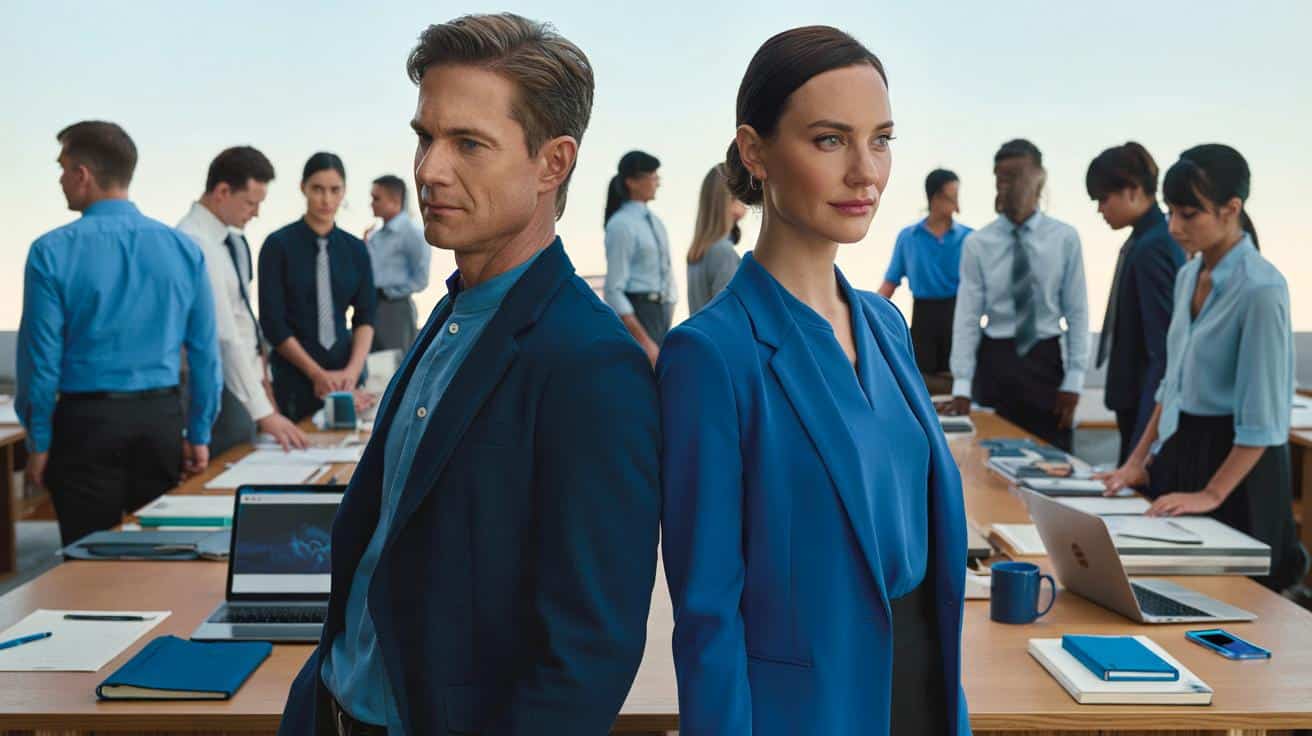 Dlaczego tak wiele błyskotliwych osób wybiera ubrania w kolorze niebieskim