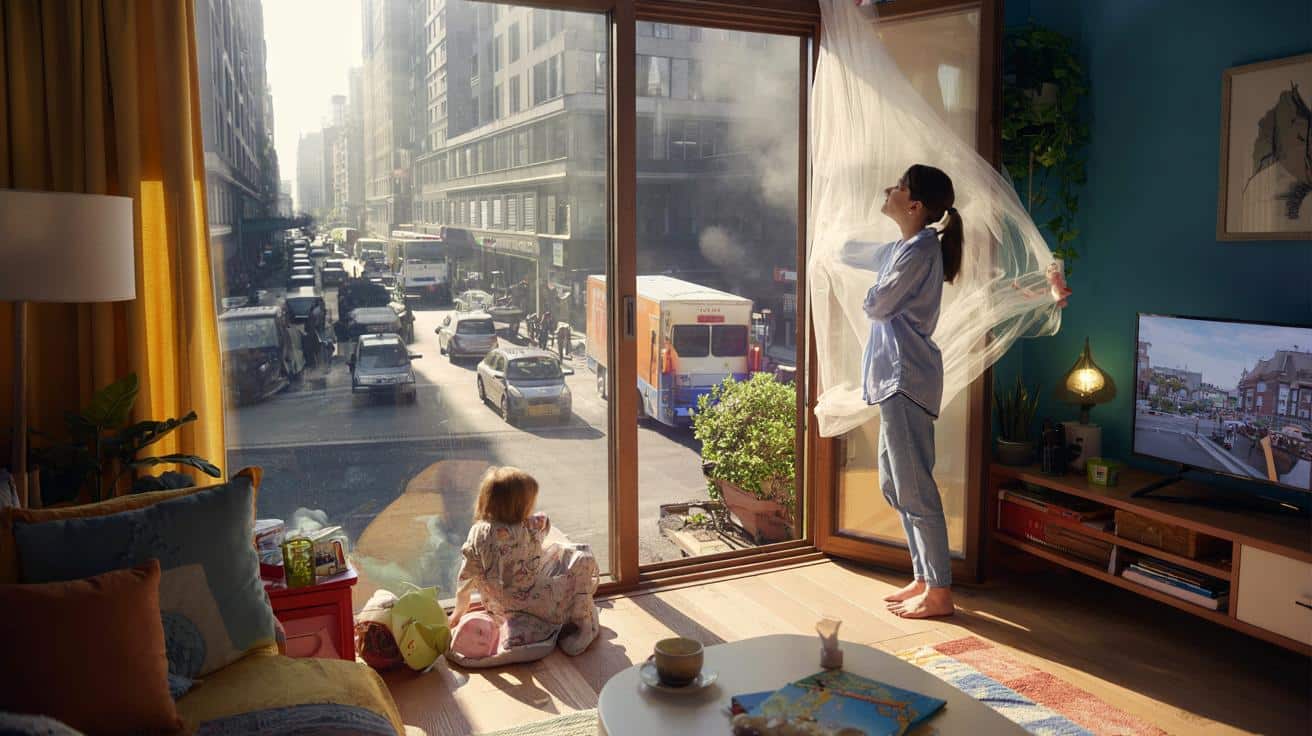 Dlaczego tak wiele osób wietrzy mieszkanie w południe zamiast rano i pogarsza jakość powietrza w domu