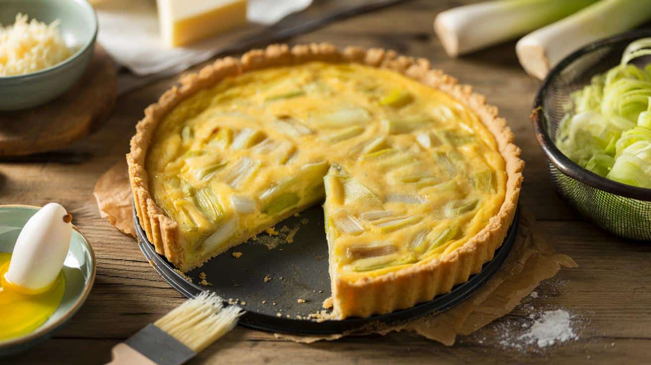 Dlaczego tarta z porem ma rozmoczone ciasto? Jeden błąd wszystko psuje