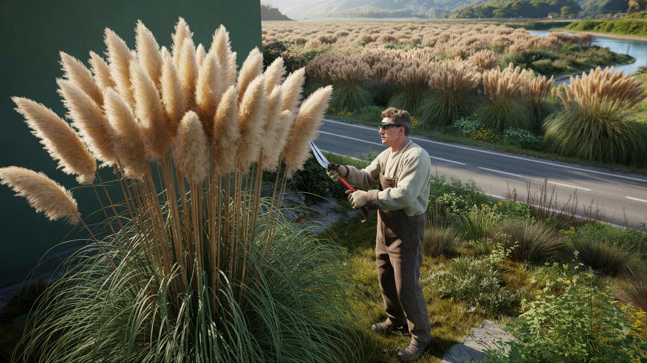 Dlaczego trawa pampasowa trafia na czarną listę i co grozi ogrodnikom?