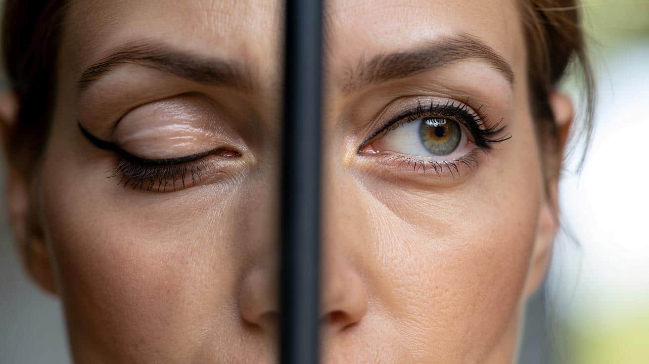 Dlaczego twoje oczy wyglądają mniejsze po nałożeniu czarnego eyelinera i co nakładać zamiast tego