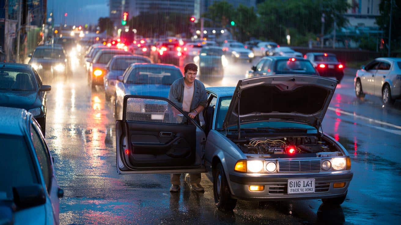 Dlaczego w deszczu niektóre auta tracą moc i gasną na światłach
