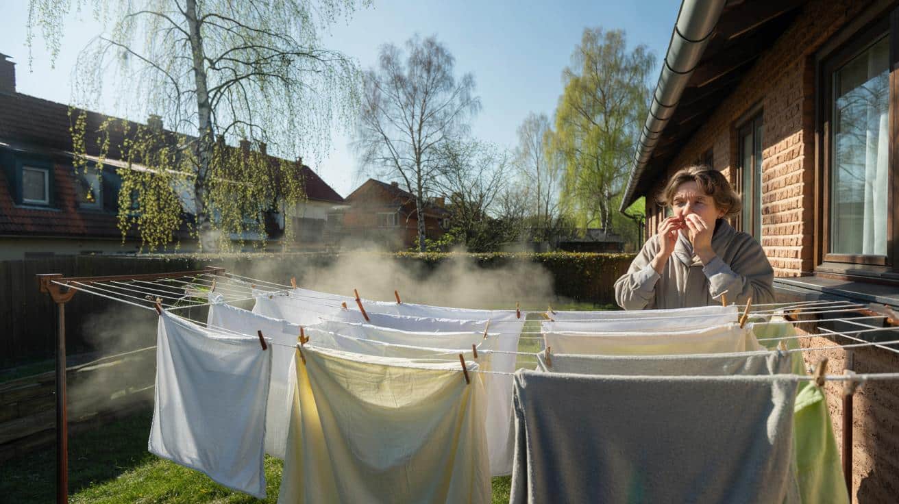 Dlaczego w marcu lepiej nie wieszać prania na dworze w południe