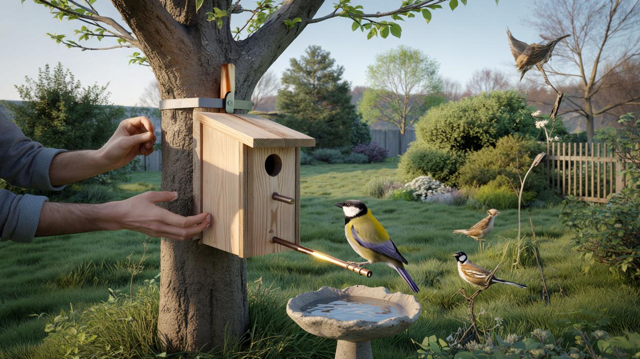 Dlaczego warto powiesić budki lęgowe w ogrodzie jeszcze przed wiosną?