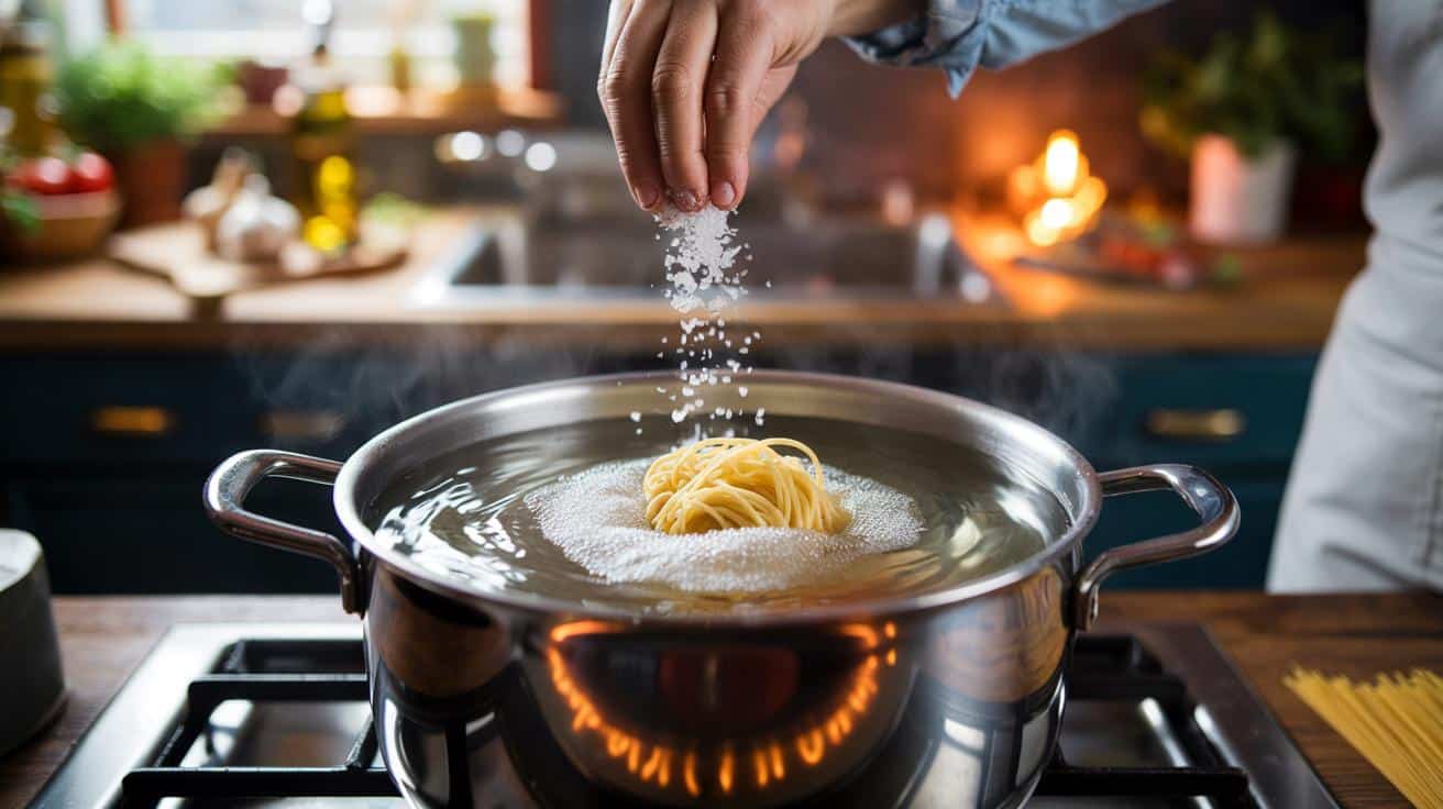 Dlaczego warto solić wodę do makaronu aż będzie słona jak morze