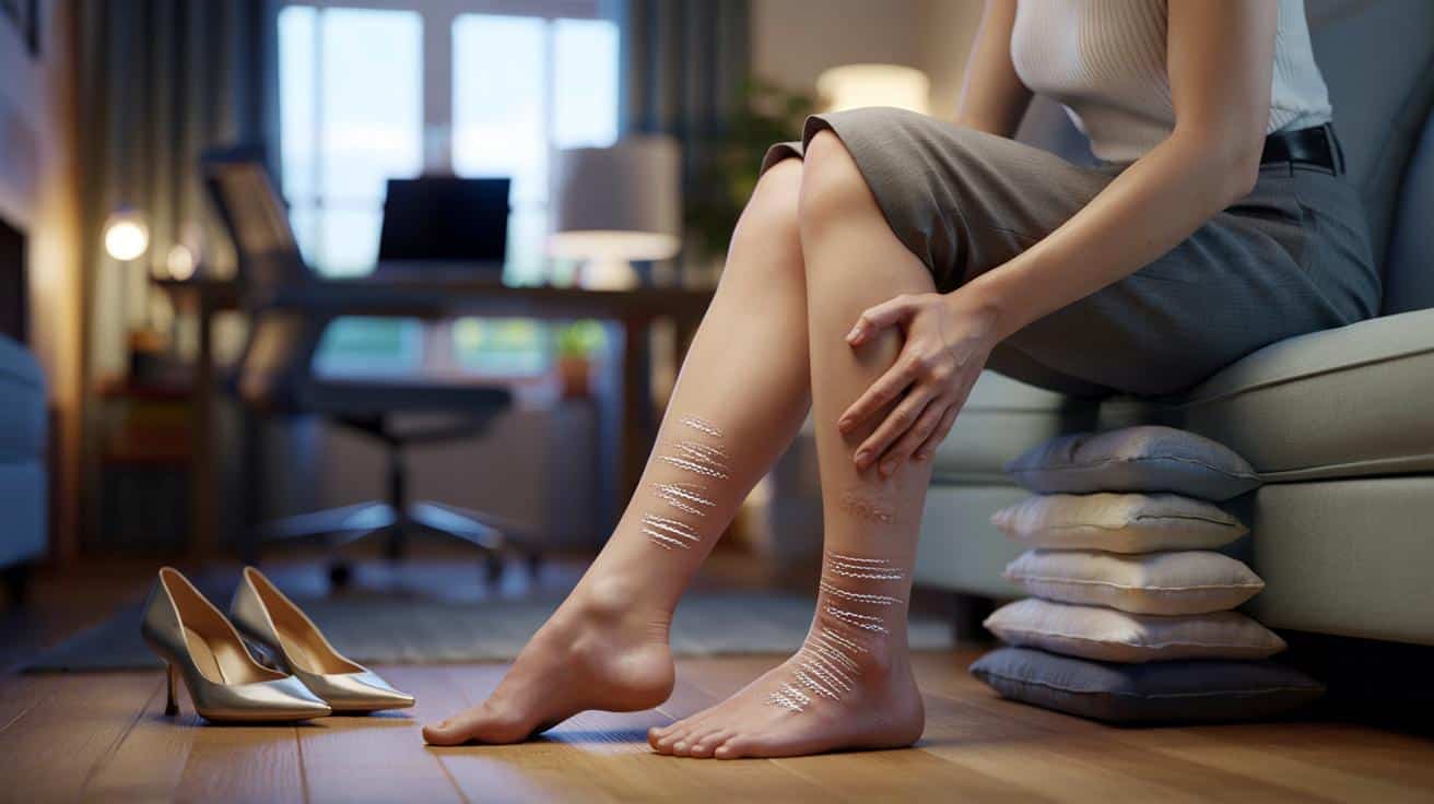 Dlaczego wieczorem nogi ci puchną nawet bez soli w diecie