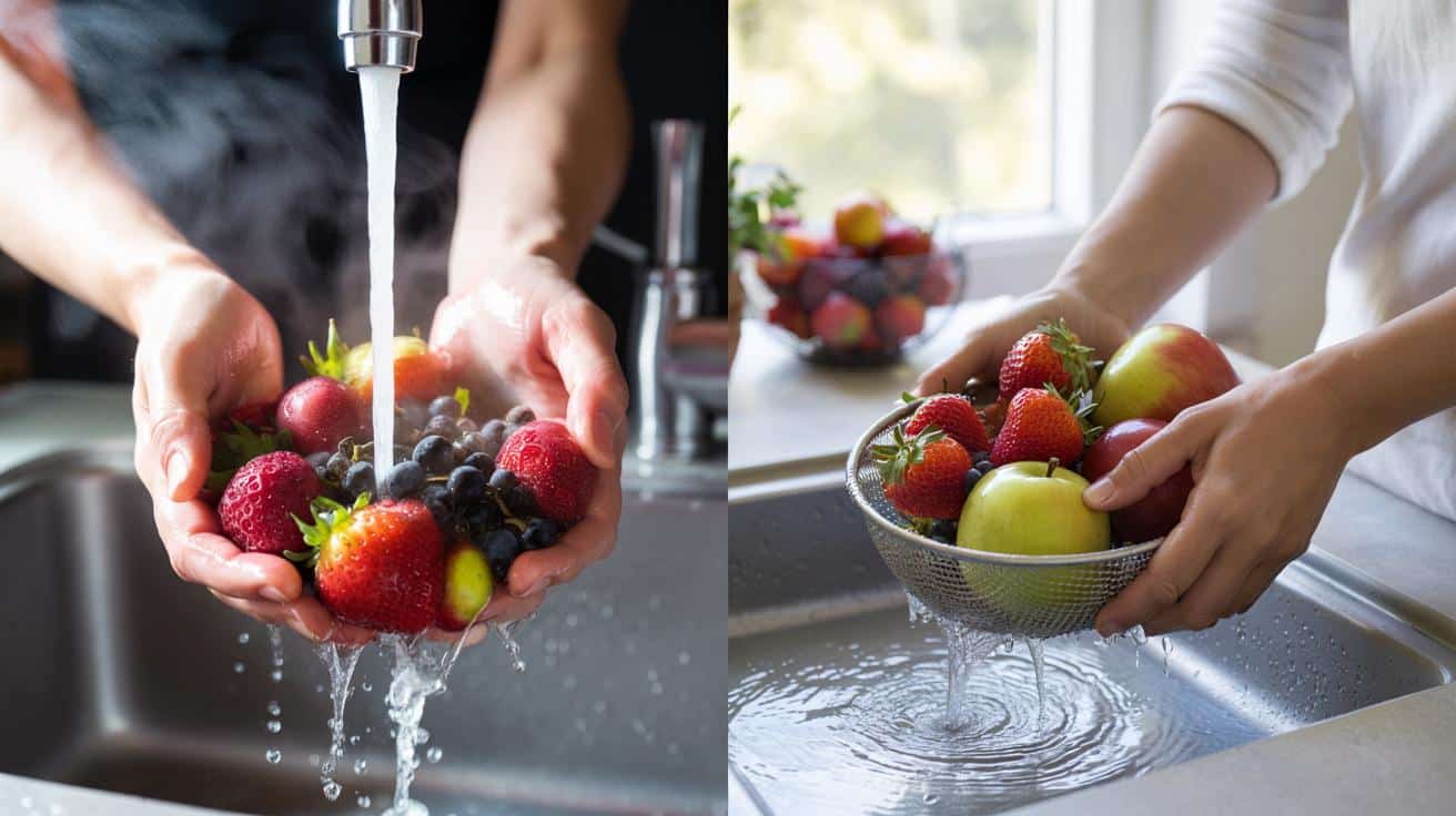 Dlaczego wiele osób myje owoce ciepłą wodą nie wiedząc, że przyspiesza to psucie