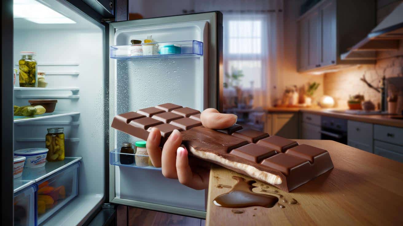 Dlaczego wiele osób przechowuje czekoladę w lodówce i zmienia jej konsystencję