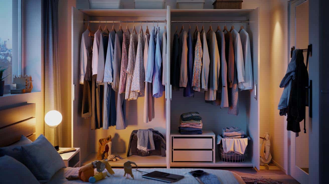 Dlaczego wiele osób wiesza ubrania zamiast je składać