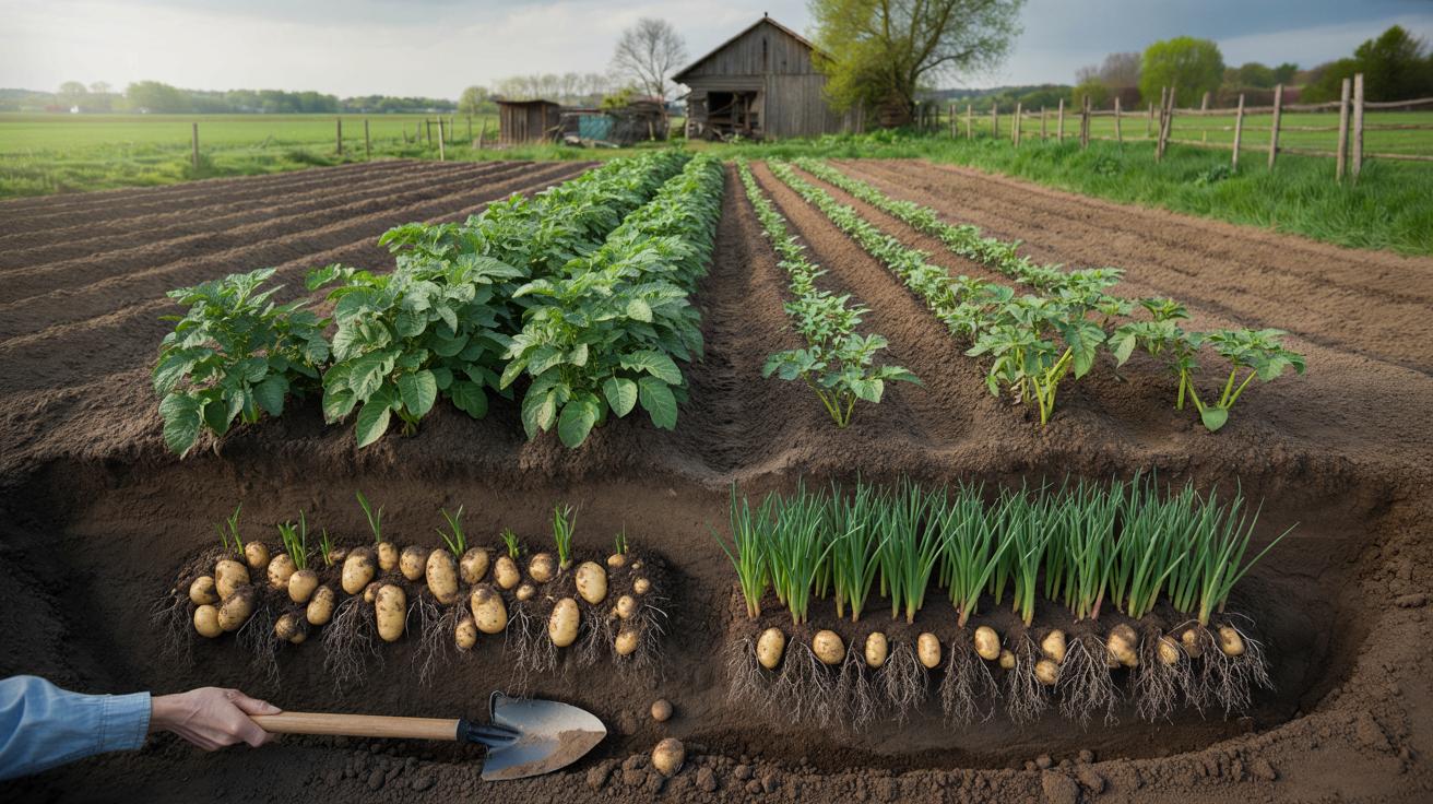 Dlaczego ziemniaki sadzone zbyt głęboko rosną wolniej i dają mniejsze zbiory