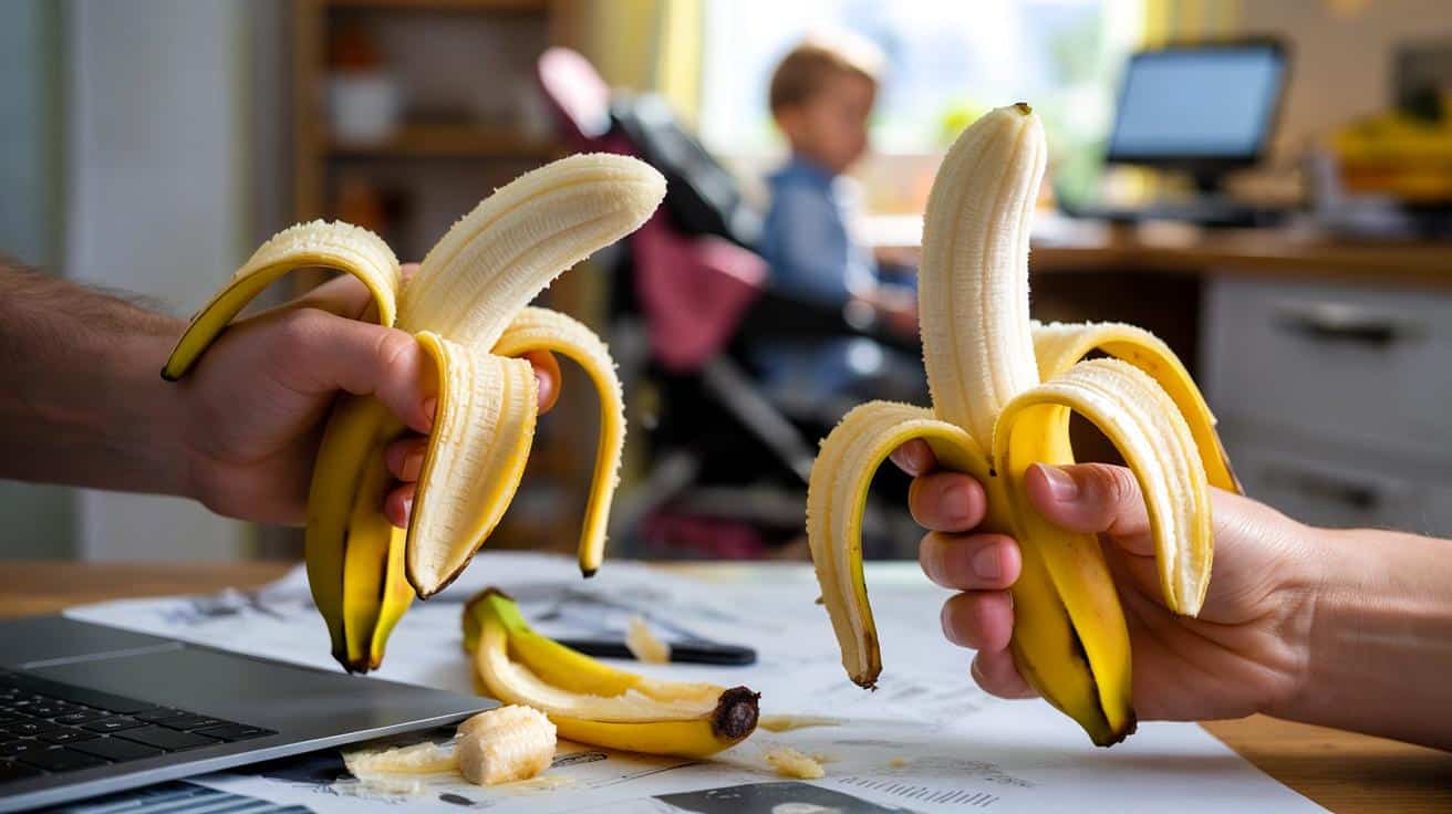 Dlaczego zły sposób otwierania bananów który stosuje prawie każdy jest mniej praktyczny